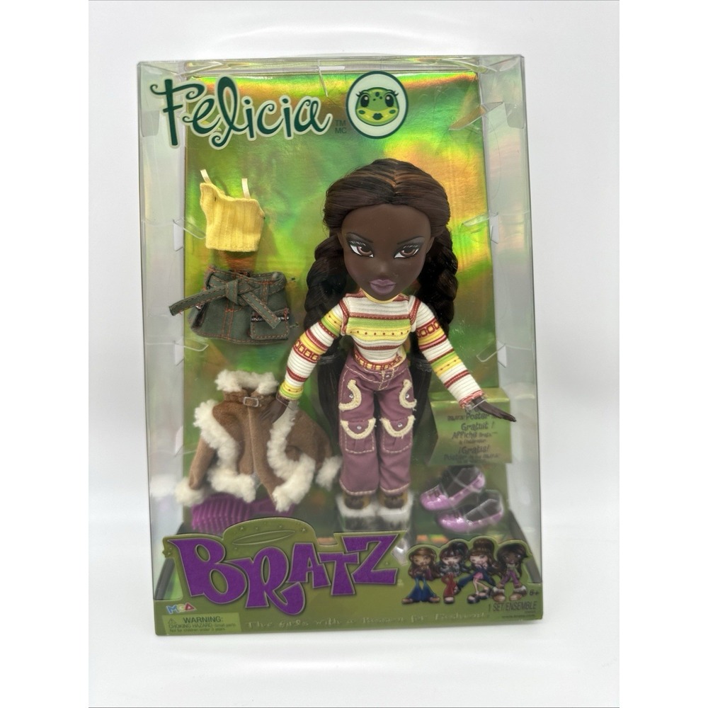 Bratz Felicia Series 3 Doll 2023 Reproduction 2 Outfits Poster NIB New MGA